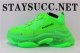 PK GOD PARIS TRIPLE S TRAINER ALL GREEN