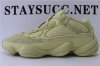 GOD YEEZY 500 DESERT RAT SUPER MOON YELLOW RETAIL SAMPLE VERSION READY