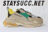 GOD BALENCIAGA TRIPLE S TRAINER YELLOW YELLOW GREEN