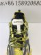 PK GOD EXCLUSIVE BALENCIA PARIS TRACK SNEAKERS WHITE YELLOW BEST VERSION READY TO SHIP