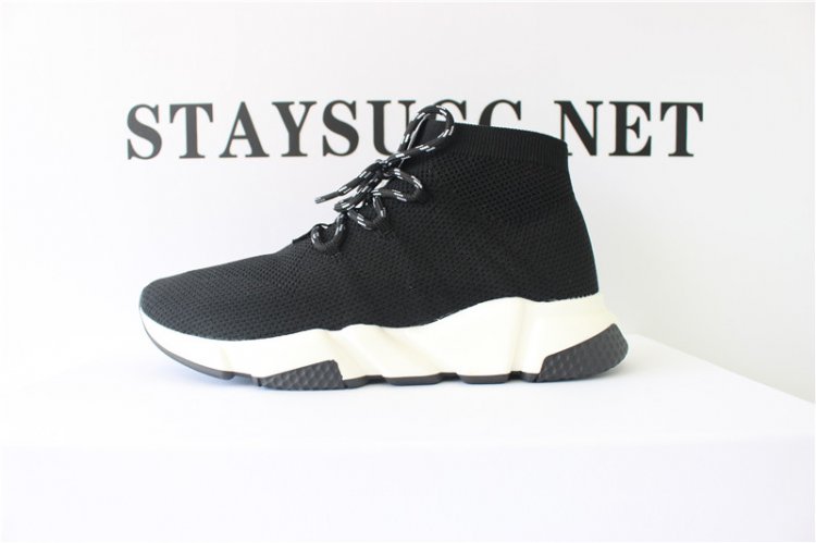 GOD SPEED TRAINERS STRETCH TEXTURED KNIT BLACK RETAIL VERSION READY TO SHIP - Click Image to Close