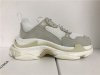 GOD PARIS TRIPLE S TRAINER ALL WHITE READY