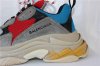 GOD BALENCIAGA TRIPLE S TRAINER YELLOW BLUE RED