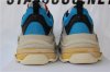 GOD BALENCIAGA TRIPLE S TRAINER YELLOW BLUE RED