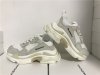 GOD PARIS TRIPLE S TRAINER ALL WHITE READY