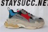 GOD BALENCIAGA TRIPLE S TRAINER YELLOW BLUE RED