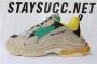 GOD BALENCIAGA TRIPLE S TRAINER YELLOW YELLOW GREEN