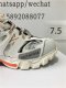 PK GOD EXCLUSIVE BALENCIA PARIS TRACK SNEAKERS WHITE ORANGE BEST VERSION READY TO SHIP