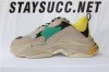 GOD BALENCIAGA TRIPLE S TRAINER YELLOW YELLOW GREEN