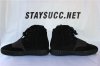 PK GOD YEEZY 750 TRIPLE BLACK REAL SUEDE AND SHAPE (REAL QUALITY)