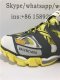 PK GOD EXCLUSIVE BALENCIA PARIS TRACK SNEAKERS WHITE YELLOW BEST VERSION READY TO SHIP