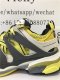 PK GOD EXCLUSIVE BALENCIA PARIS TRACK SNEAKERS WHITE YELLOW BEST VERSION READY TO SHIP