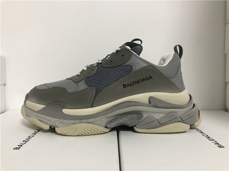 GOD PARIS TRIPLE S TRAINER COOL GREY - Click Image to Close