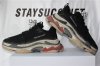 GOD BALENCIAGA TRIPLE S TRAINER BRED