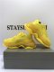 PARIS TRIPLE S CLEAR SOLE TRAINER ALL YELLOW READY TO SHIP